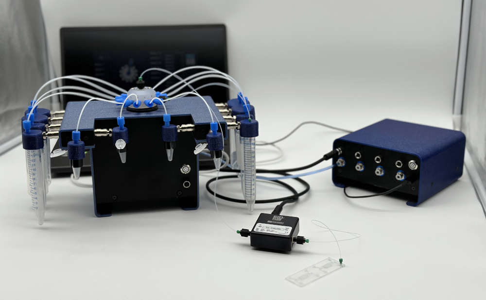 Sequential injection device Microfluidics Innovation Center