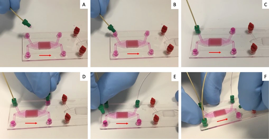 cross flow how-to-connect-the-chip