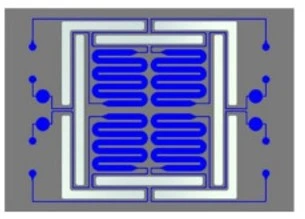 silicon microfluidics chip