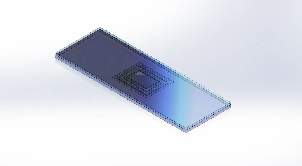 microscope slides for liquid samples