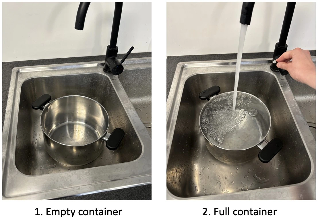 how fast water flow at home