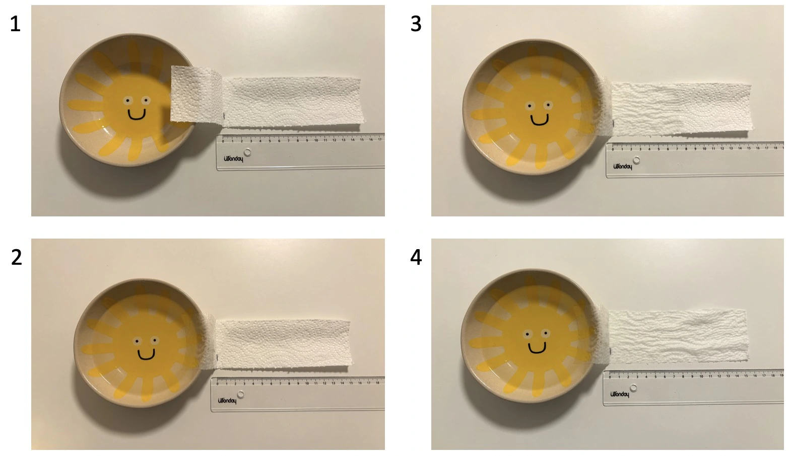 how-fast-water-flow-paper-towel