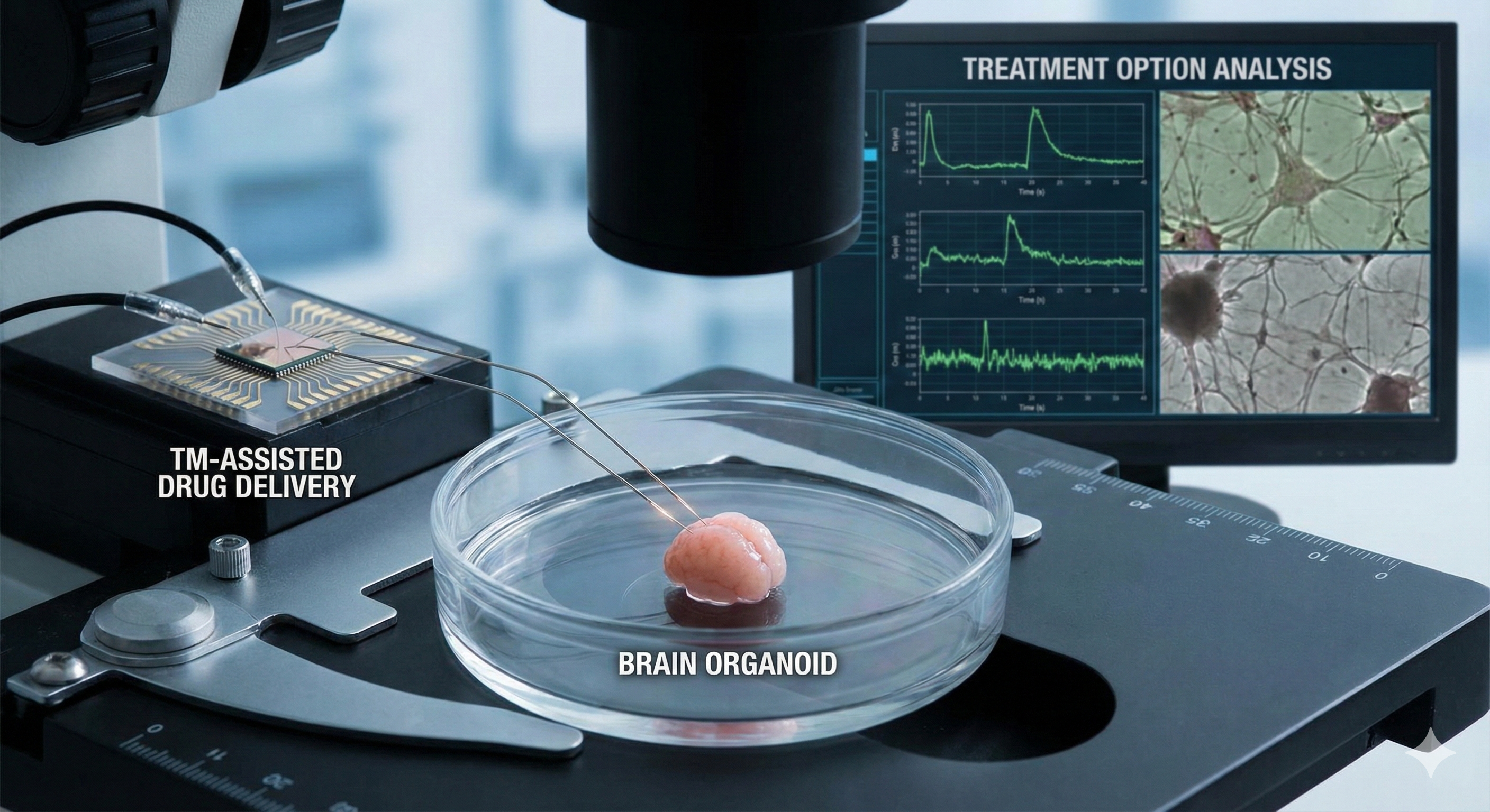 CMT-DN project tiny machines brain organoids drug delivery